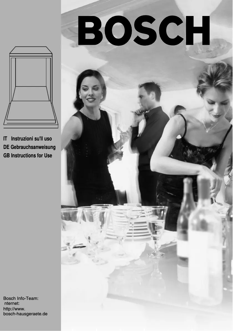 Page n°1 - Manuel utilisateur Bosch SGI53A35EU