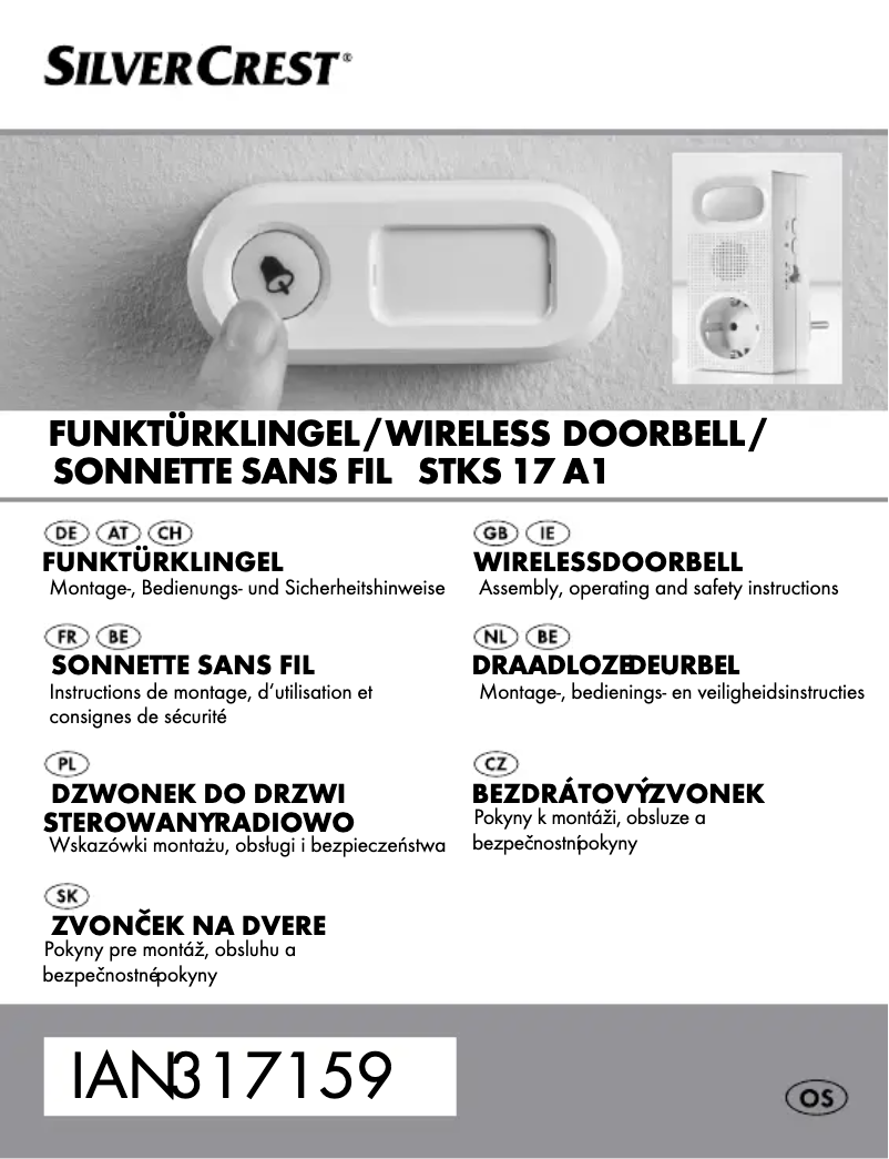 Page 1 de la notice Manuel utilisateur SilverCrest STKS 17 A1