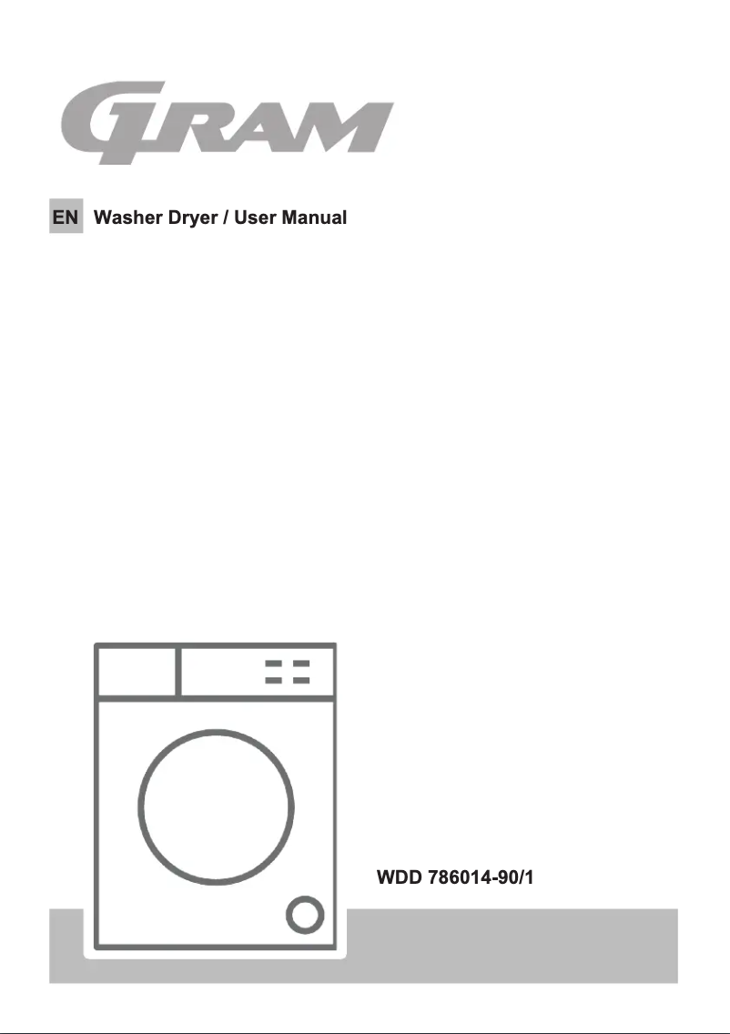 Image de la première page du manuel de l'appareil WDD 786014-90/1
