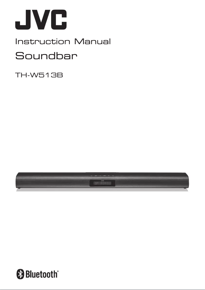 Image de la première page du manuel de l'appareil TH-W513B