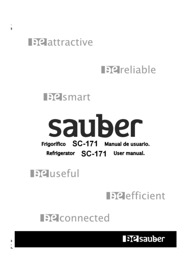 Página 1 del manual Manual de usuario Sauber SC171