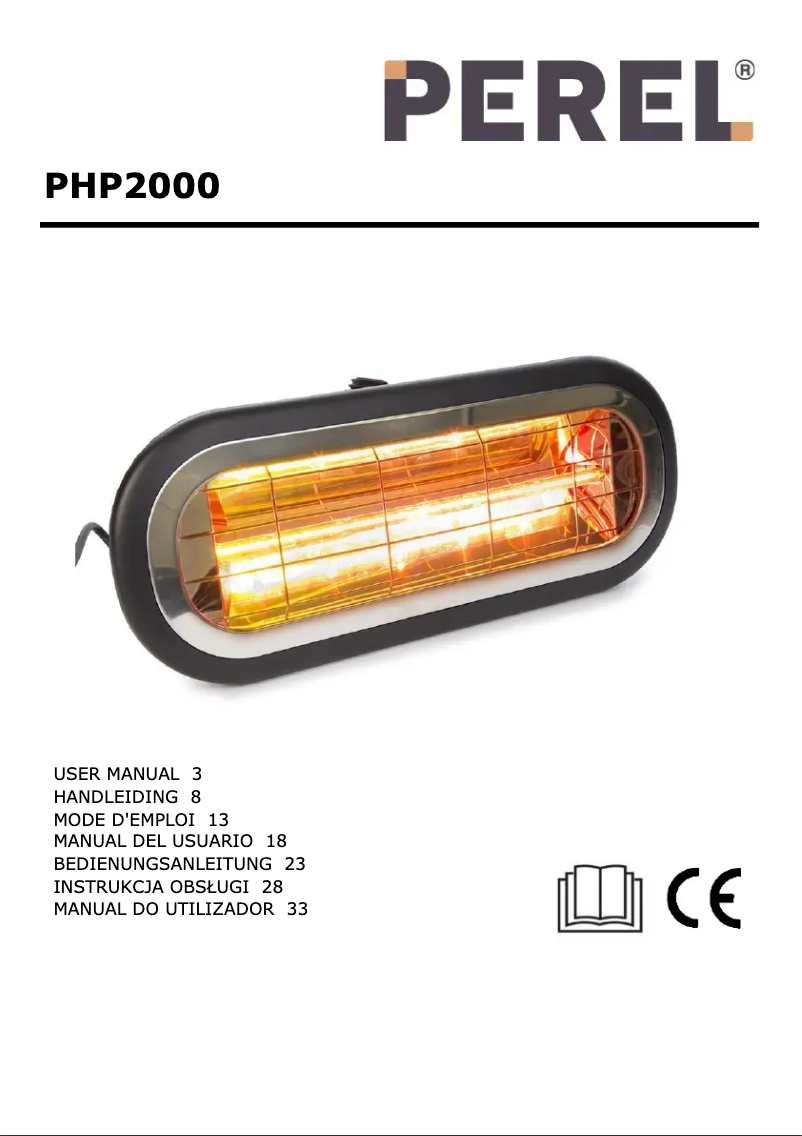 Image de la première page du manuel de l'appareil PHP2000