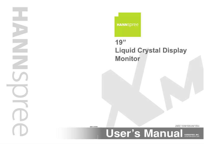 Imagen de la primera página del manual del dispositivo LM03-19U4
