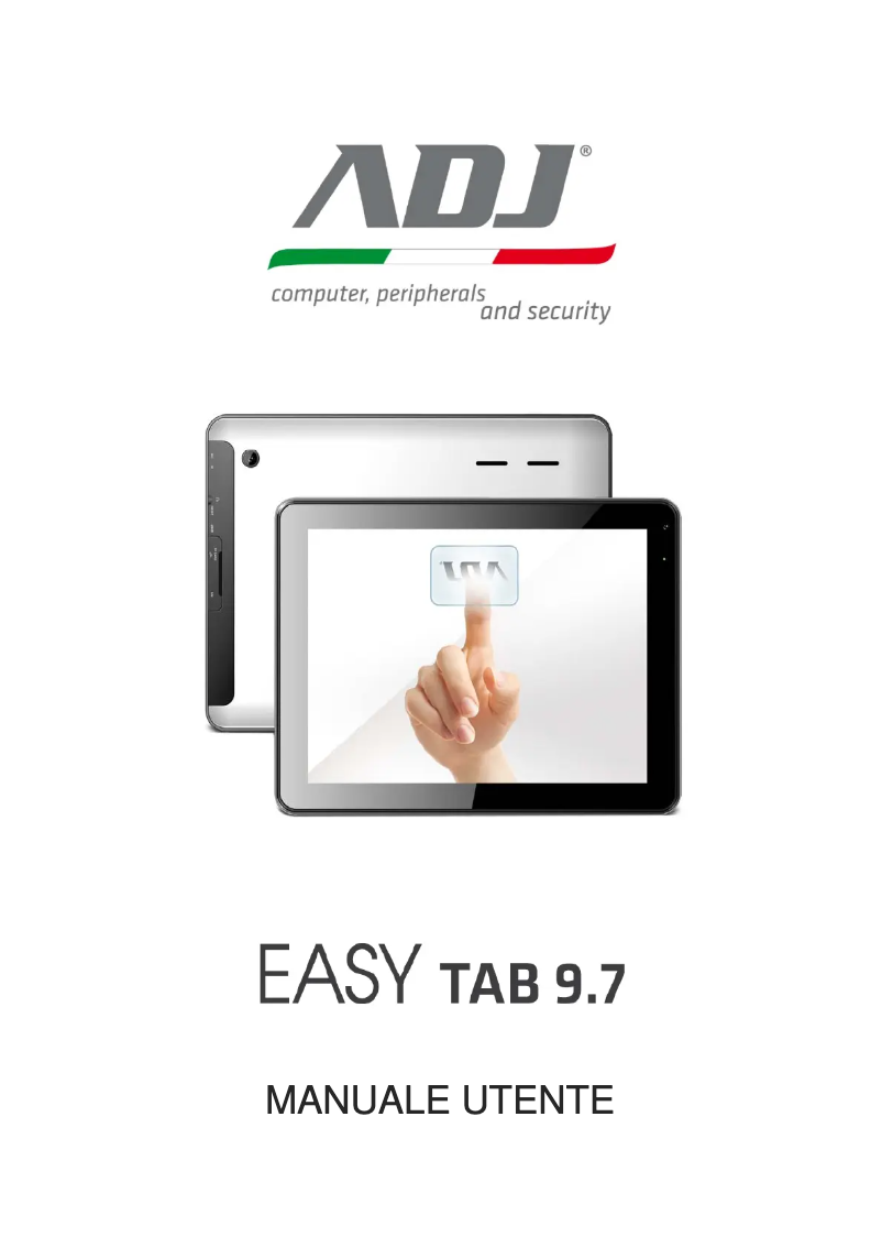 Page 1 de la notice Manuel utilisateur Adj 400-00005