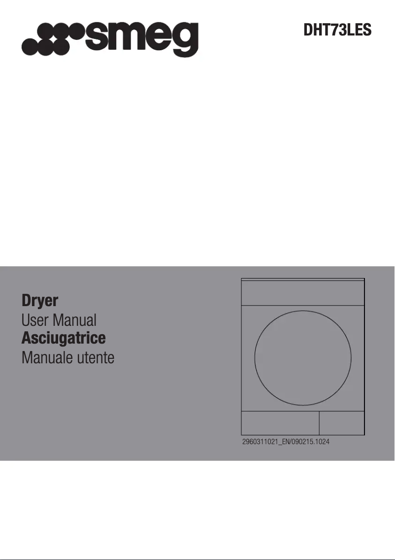 Page n°1 - Manuel utilisateur Smeg DHT73LES