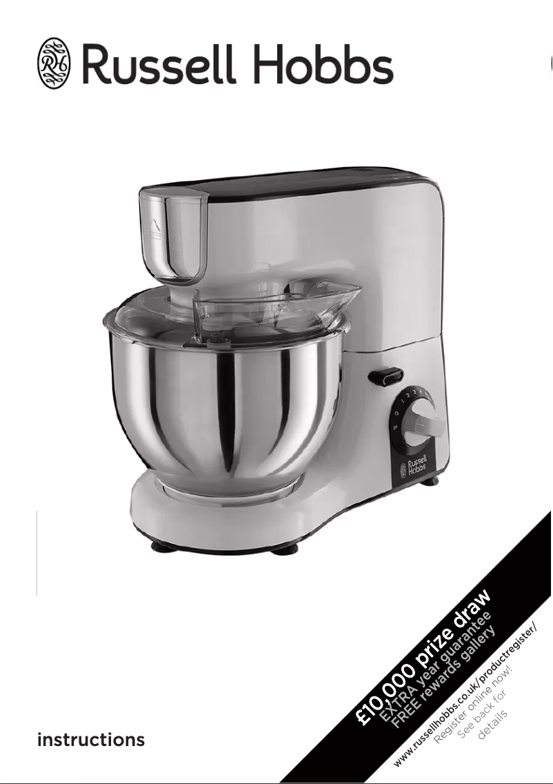 Page 1 de la notice Manuel utilisateur Russell Hobbs Desire 23480