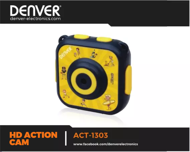 Page n°1 - Manuel utilisateur Denver ACT-1303