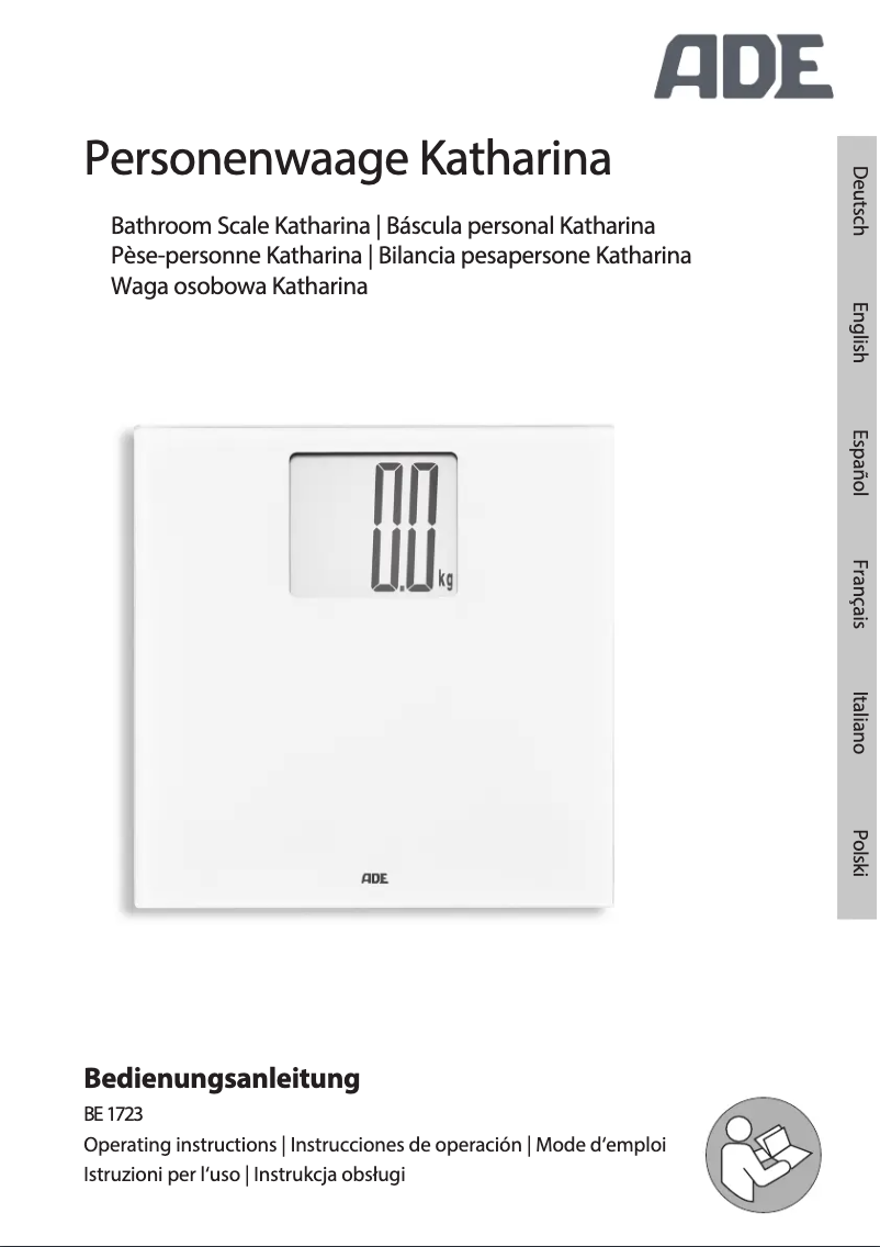 Page 1 de la notice Manuel utilisateur ADE BE 1723