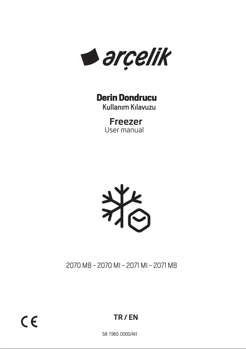 Image de la première page du manuel de l'appareil 2071 MI