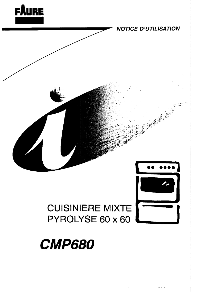 Image de la première page du manuel de l'appareil CMP680M