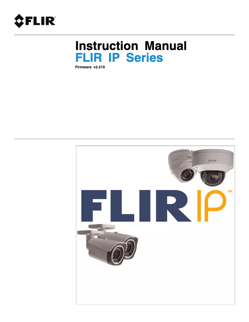 Page 1 de la notice Manuel utilisateur FLIR N133BD