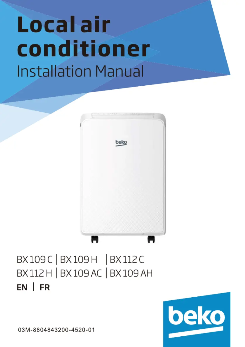 Page n°1 - Manuel utilisateur Beko BX 112H