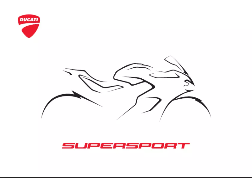 Page 1 de la notice Manuel utilisateur Ducati SuperSport 950 S (2024)
