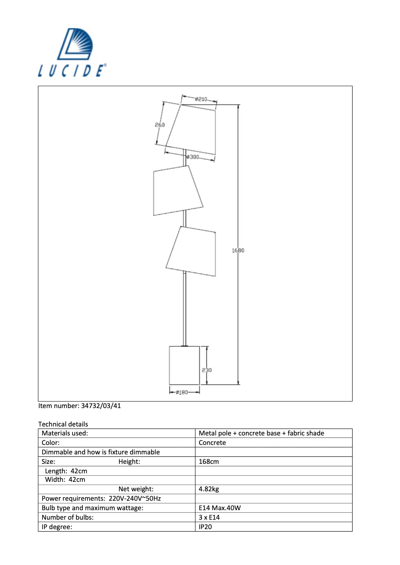 Image de la première page du manuel de l'appareil Arjan