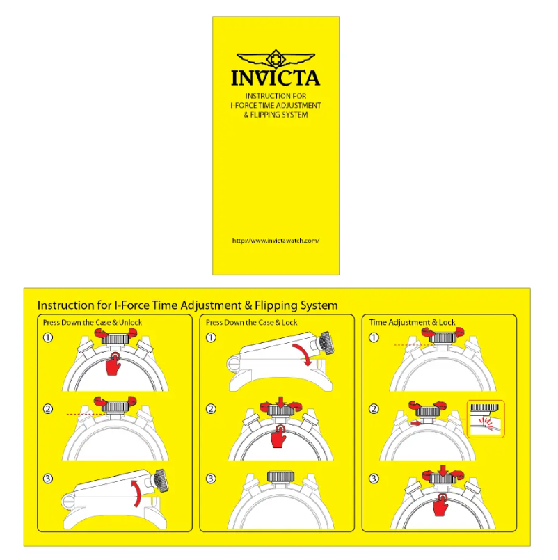 Page n°1 - Manuel utilisateur Invicta Angel 29518