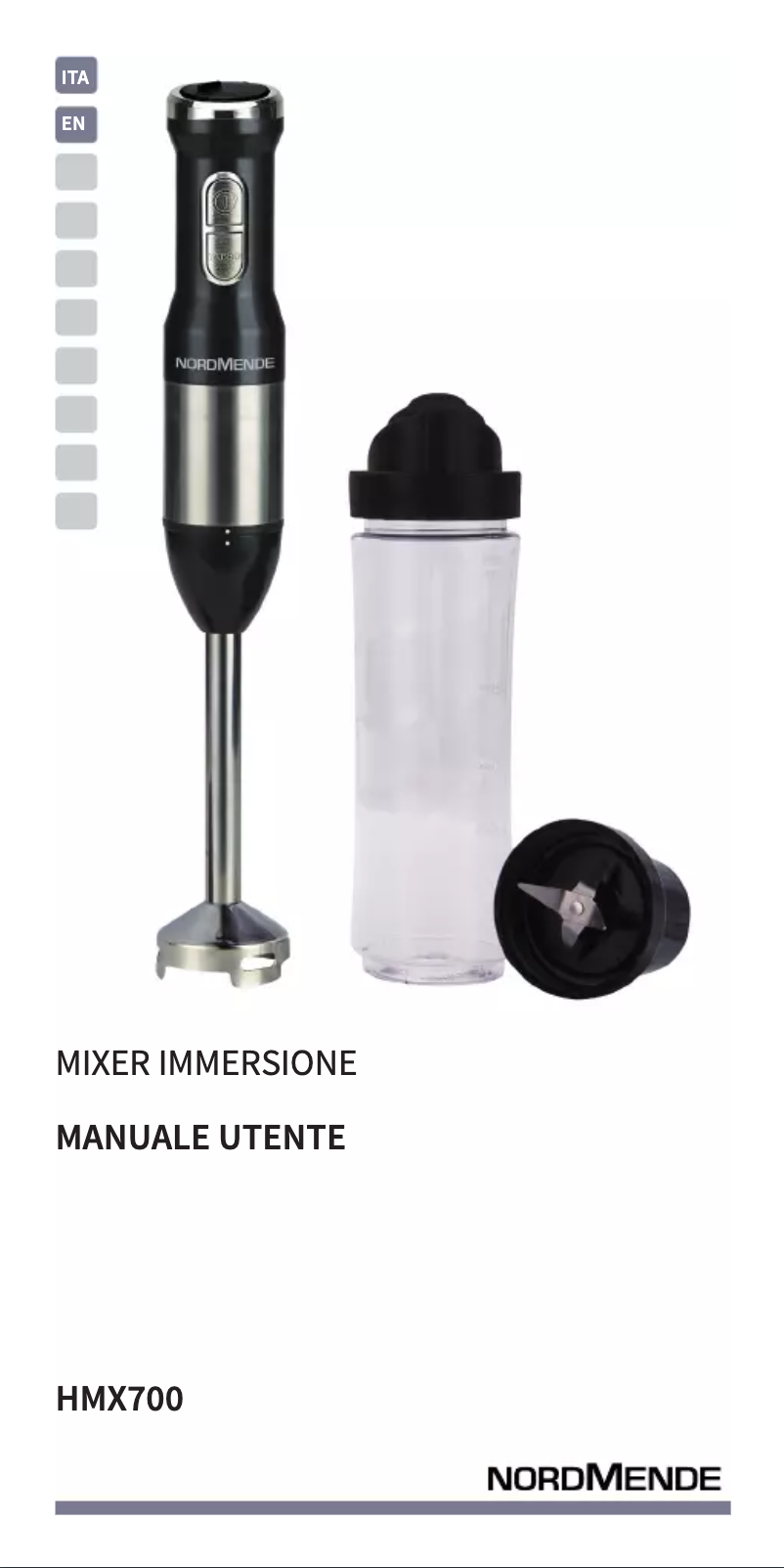 Page n°1 - Manuel utilisateur Nordmende HMX700
