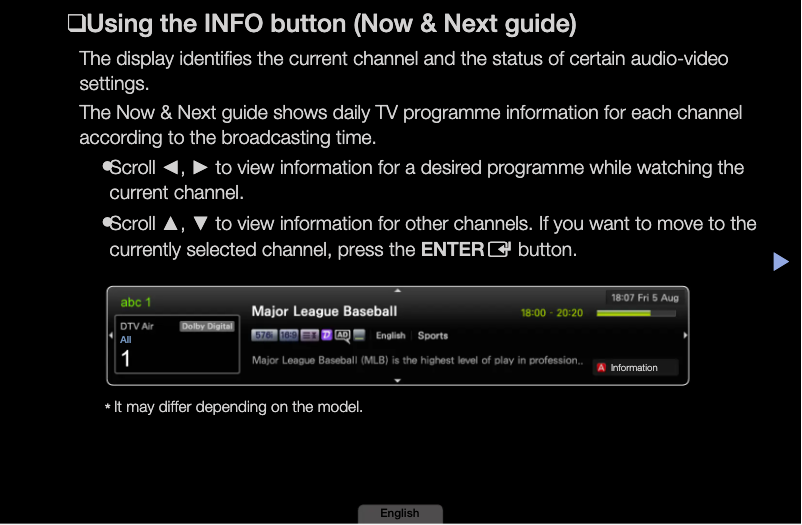Page 1 de la notice Manuel utilisateur Samsung LA46D550