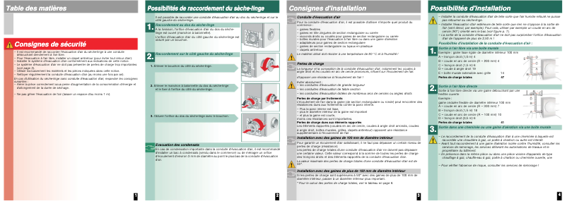 Page n°1 - Guide d'installation Bosch Serie 2 WTA84101FG