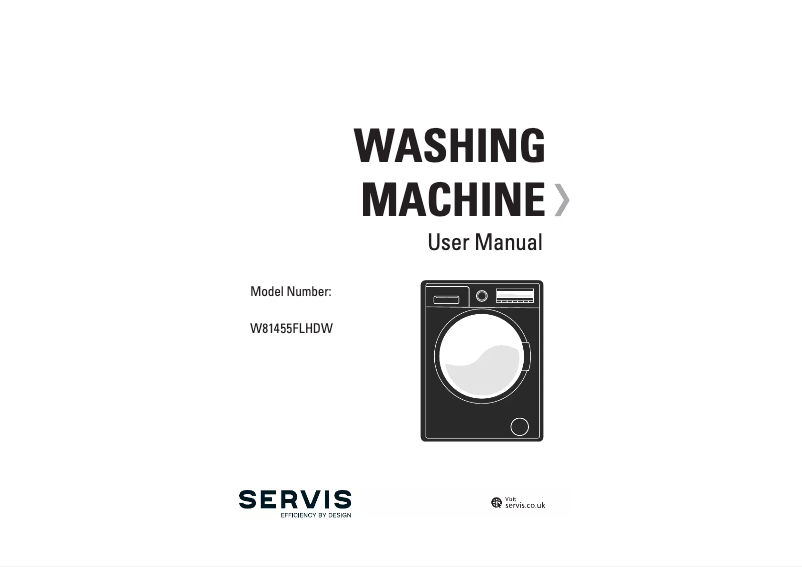 Page n°1 - Manuel utilisateur Servis W81455FLHDW