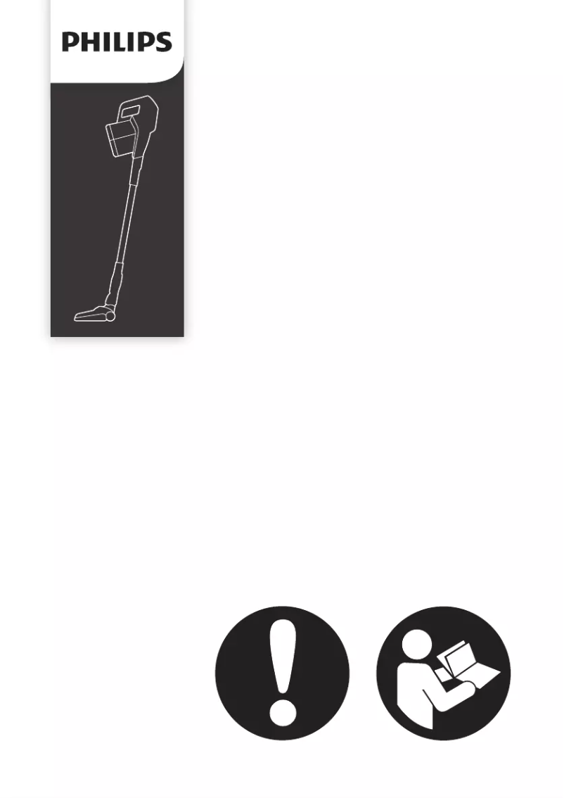 Image de la première page du manuel de l'appareil SpeedPro Max FC6822