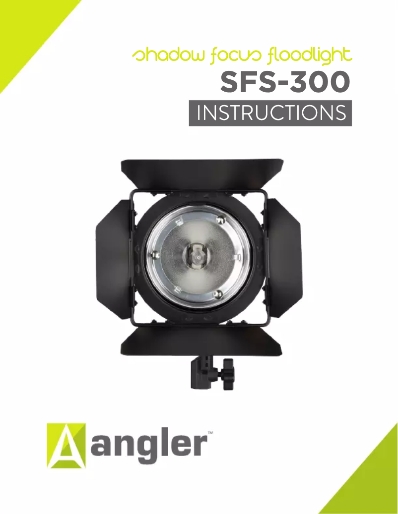 Image de la première page du manuel de l'appareil SFS-300