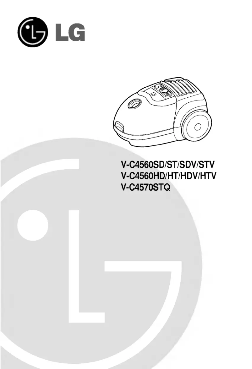 Page 1 de la notice Manuel utilisateur LG V-C4570STQ