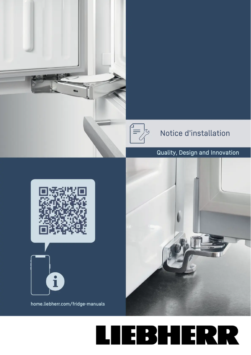 Page n°1 - Guide d'installation Liebherr ICNd 5123 Plus NoFrost
