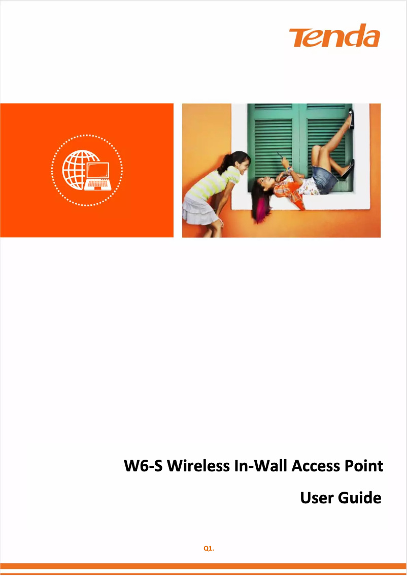 Image de la première page du manuel de l'appareil W6-S