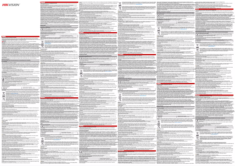 Page n°1 - Guide de démarrage rapide Hikvision DS-UAC-S2