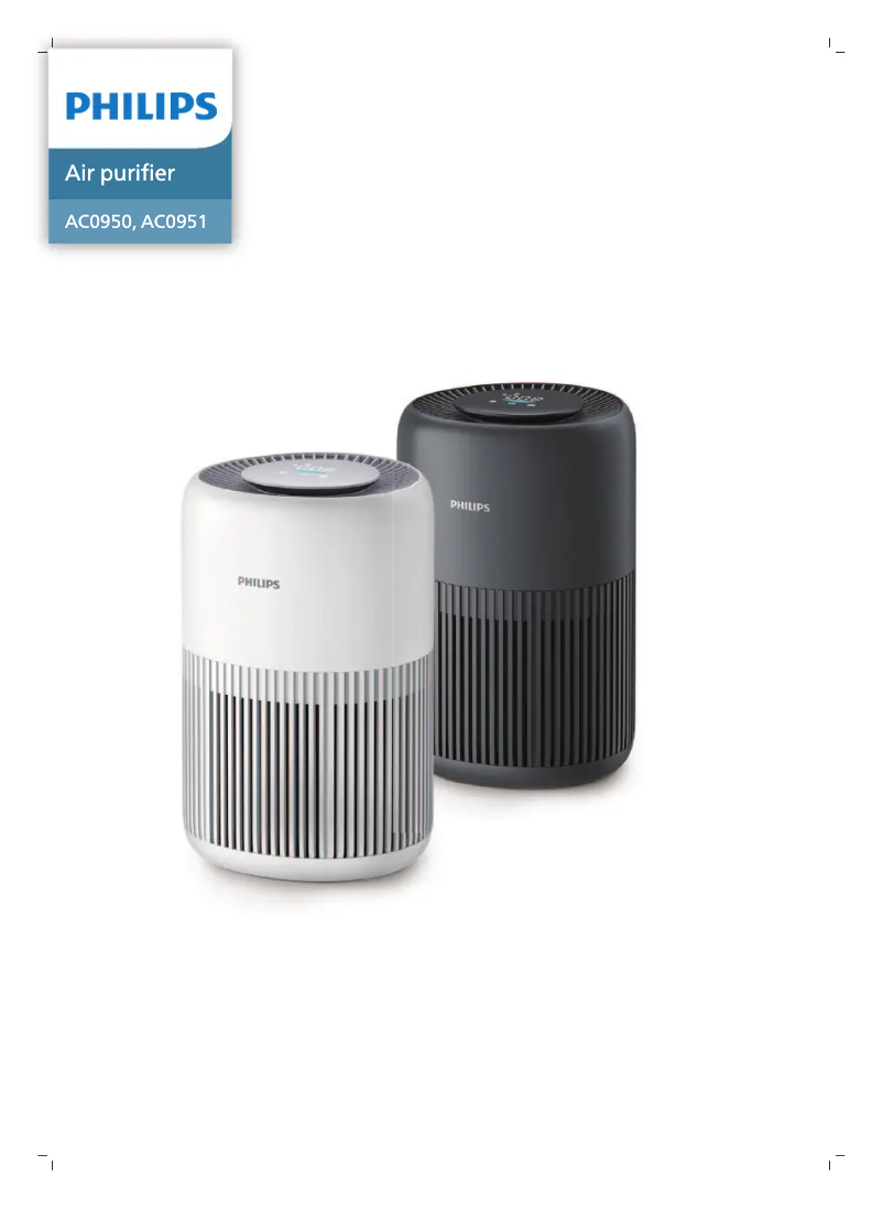 Page 1 of the manual User Manual Philips AC0950