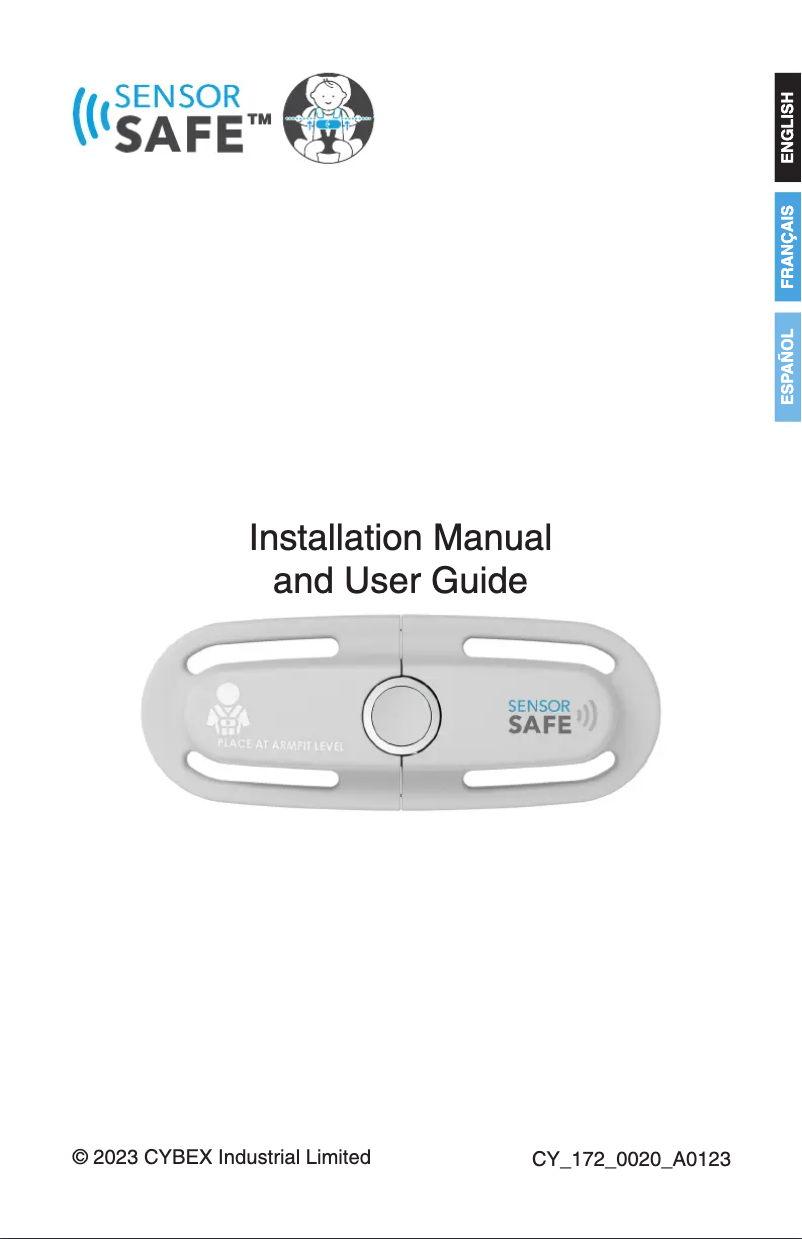 Page 1 de la notice Manuel utilisateur Cybex Cloud T with SensorSafe