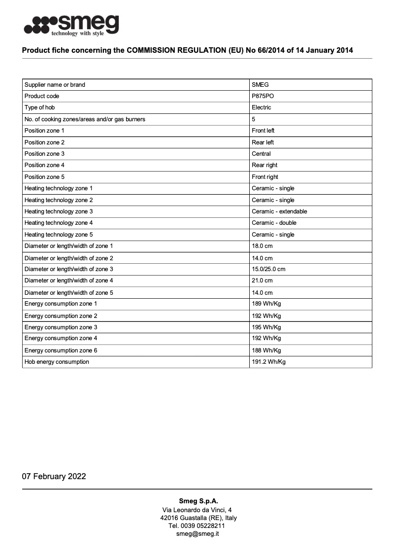 Imagen de la primera página del manual del dispositivo P875PO