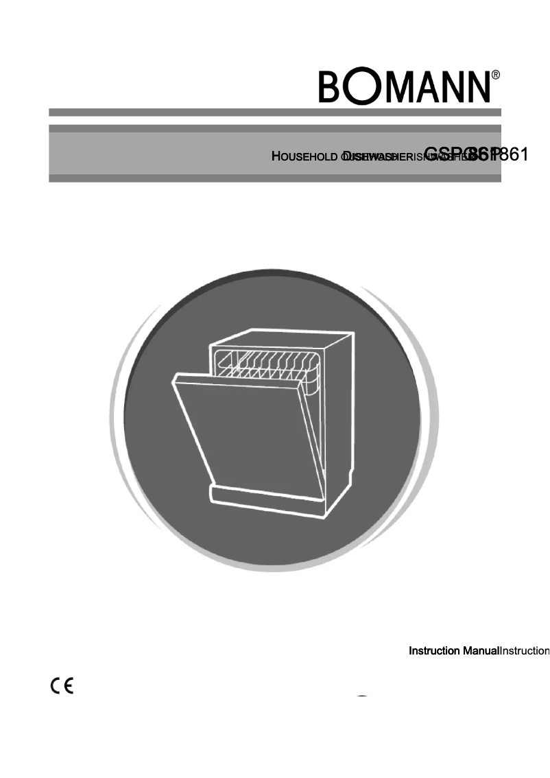 Page n°1 - Manuel utilisateur Bomann GSP 861