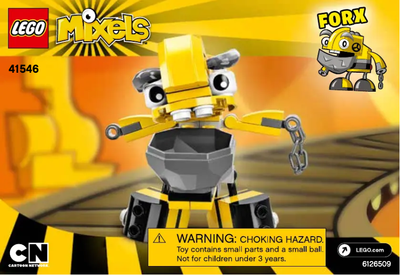 Page n°1 - Manuel utilisateur Lego Mixels 41546