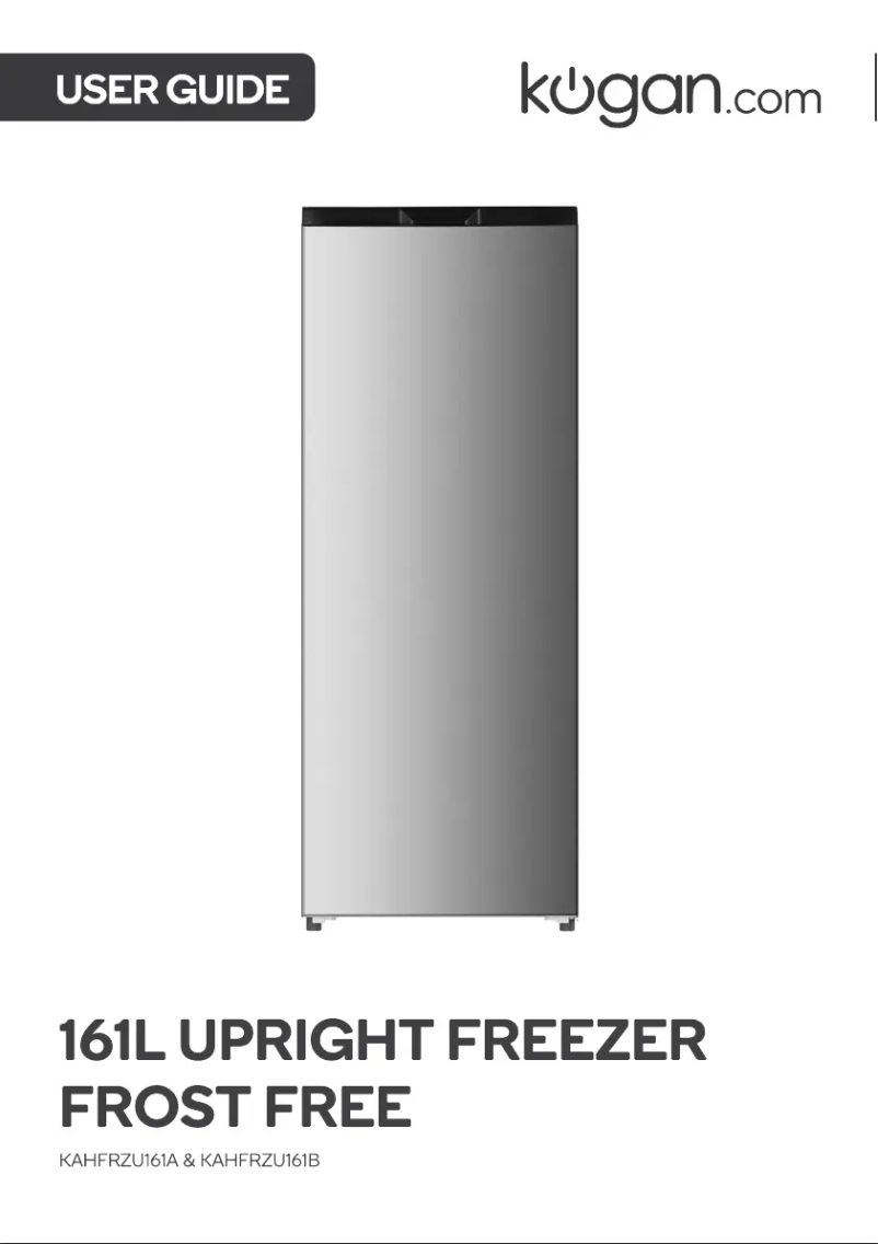 Page n°1 - Manuel utilisateur Kogan KAHFRZU161A