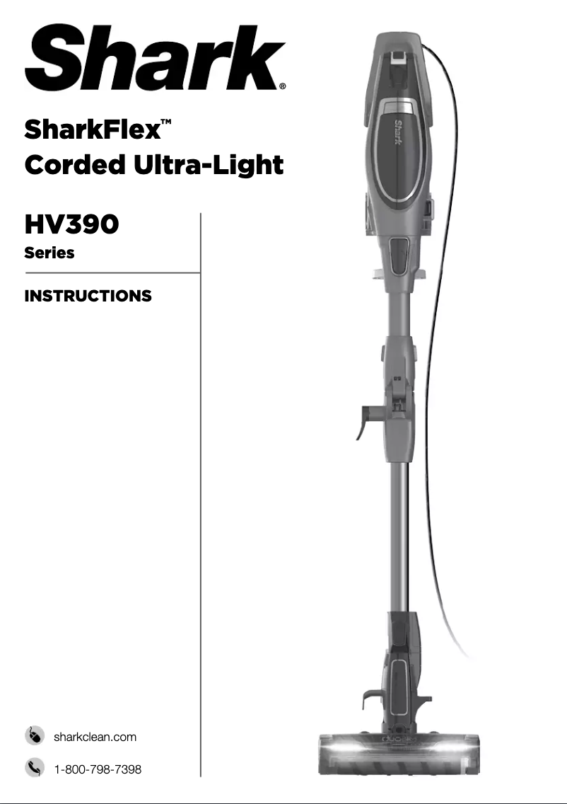 Image de la première page du manuel de l'appareil Flex DuoClean HV391