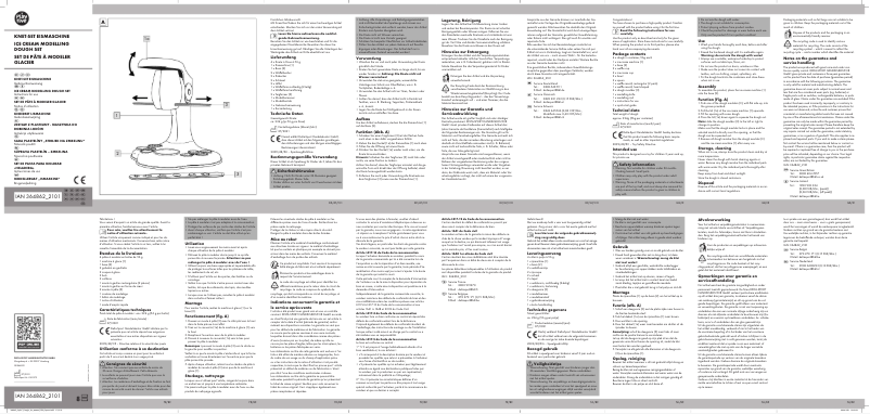 Page 1 de la notice Manuel utilisateur Playtive IAN 364862