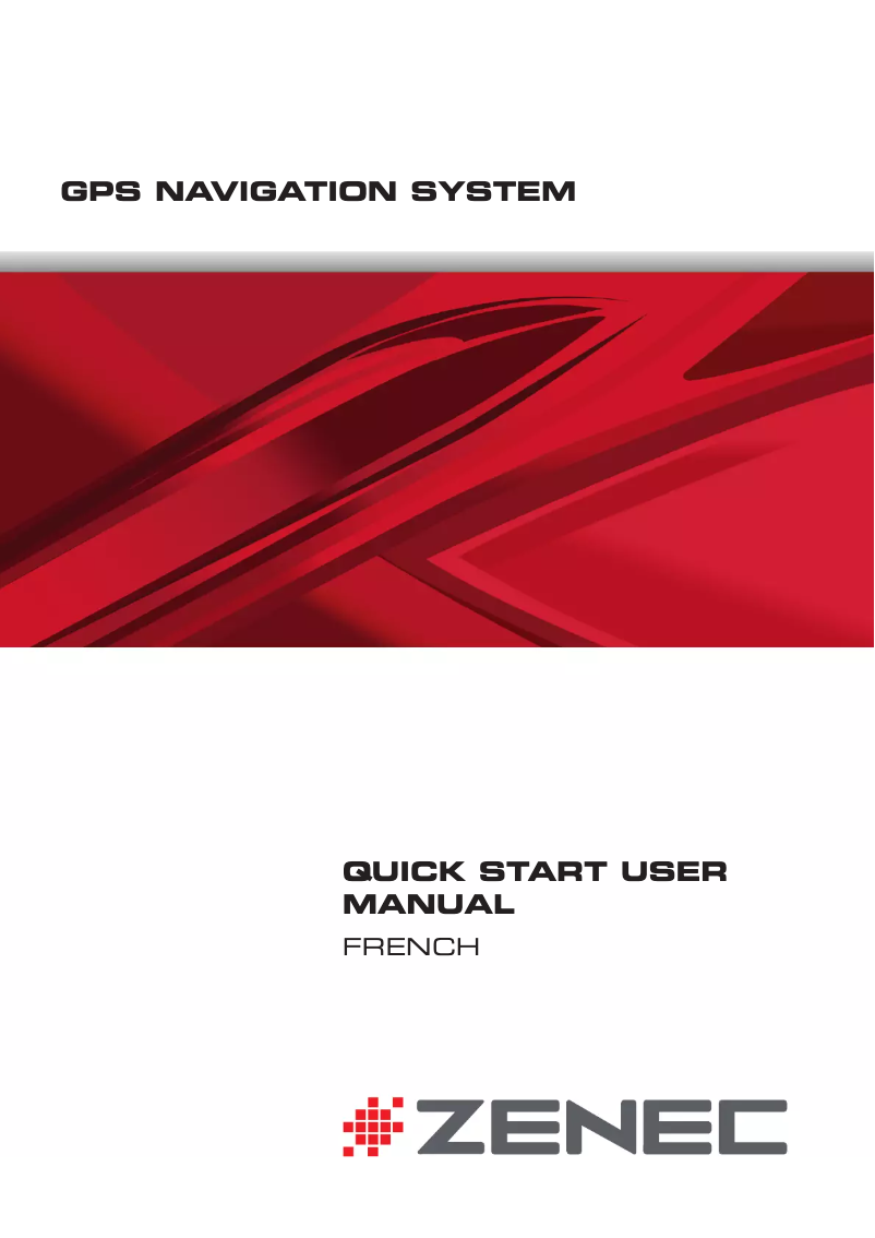 Page n°1 - Manuel utilisateur Zenec ZE-NC2051D