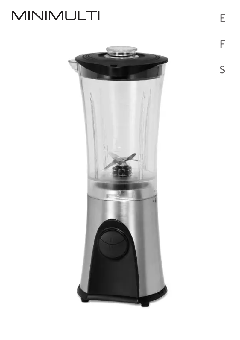 Image de la première page du manuel de l'appareil Mini Multi Deluxe BL125