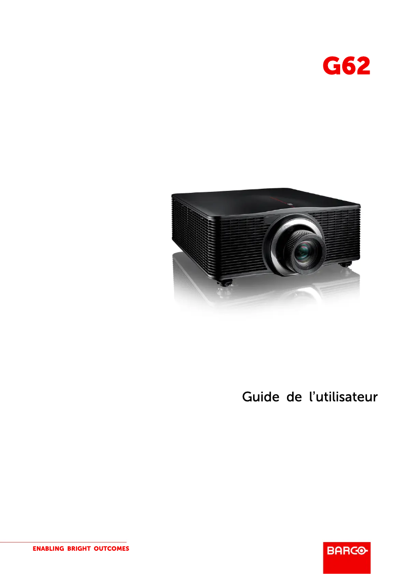 Image de la première page du manuel de l'appareil G62-W9
