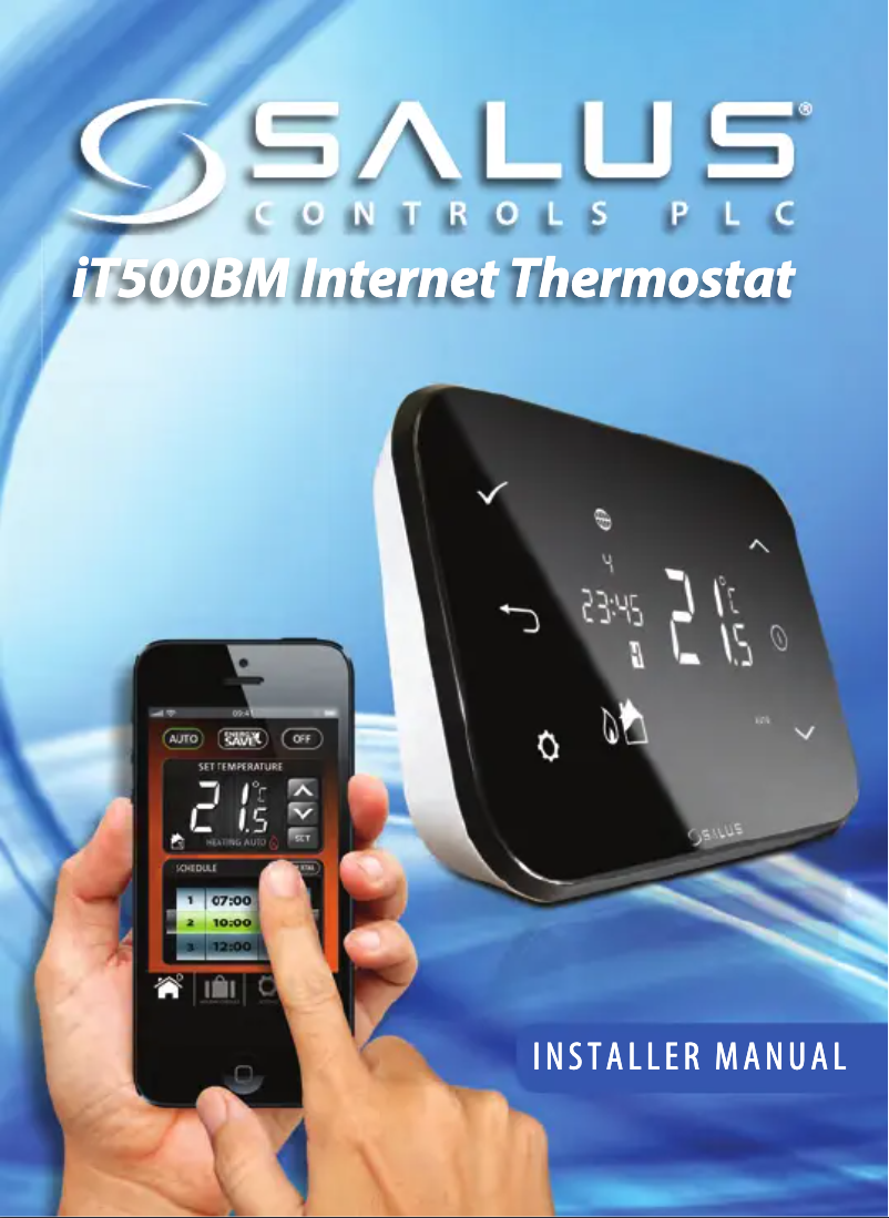 Image de la première page du manuel de l'appareil IT500BM