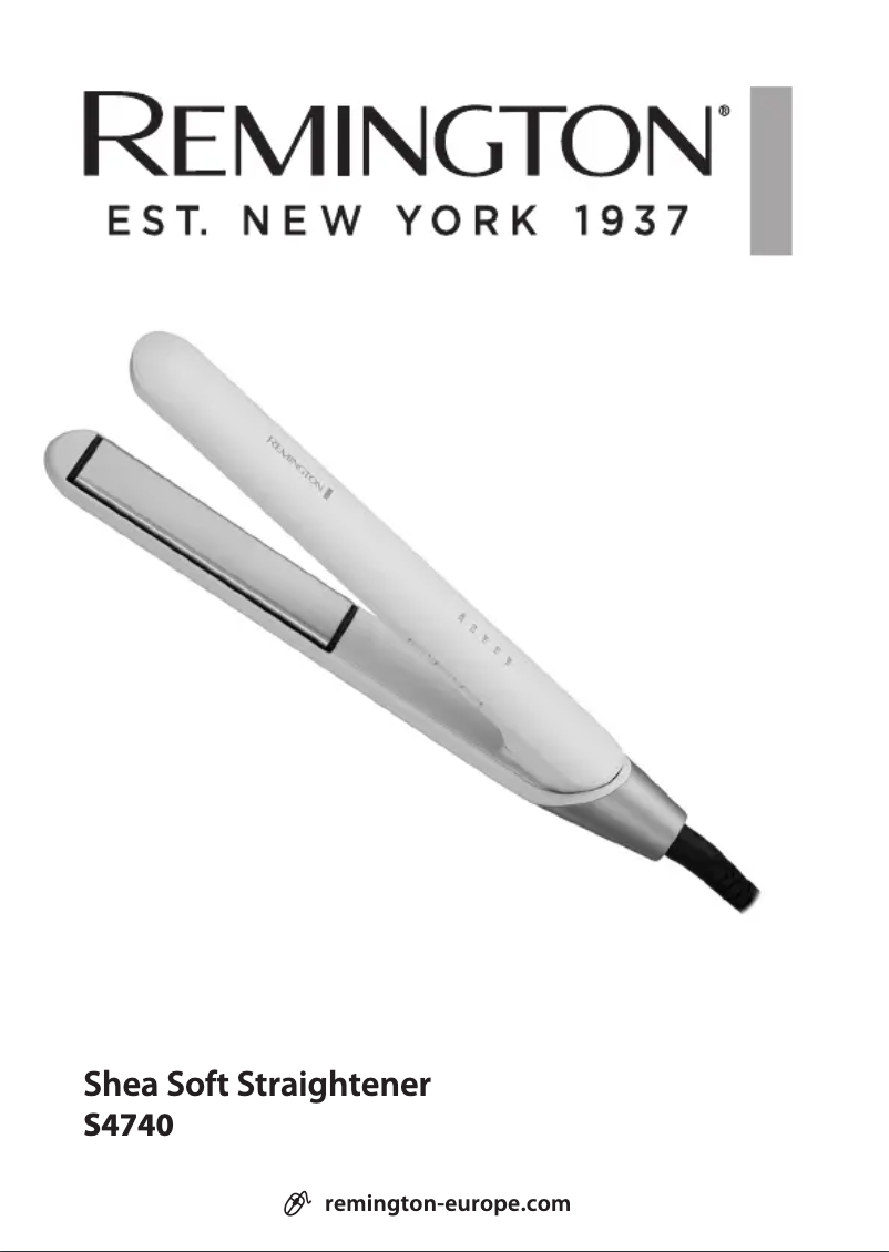 Page 1 de la notice Manuel utilisateur Remington Shea Soft S4740