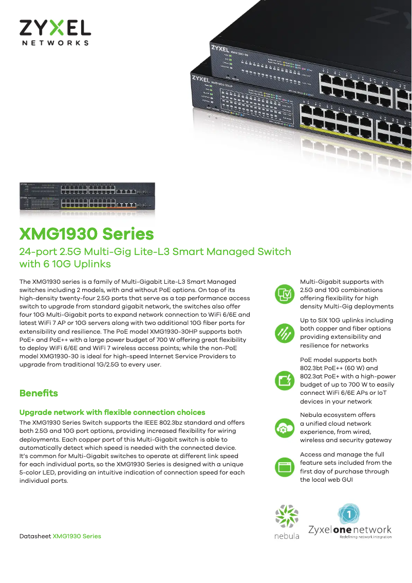 Image de la première page du manuel de l'appareil XMG1930-30HP