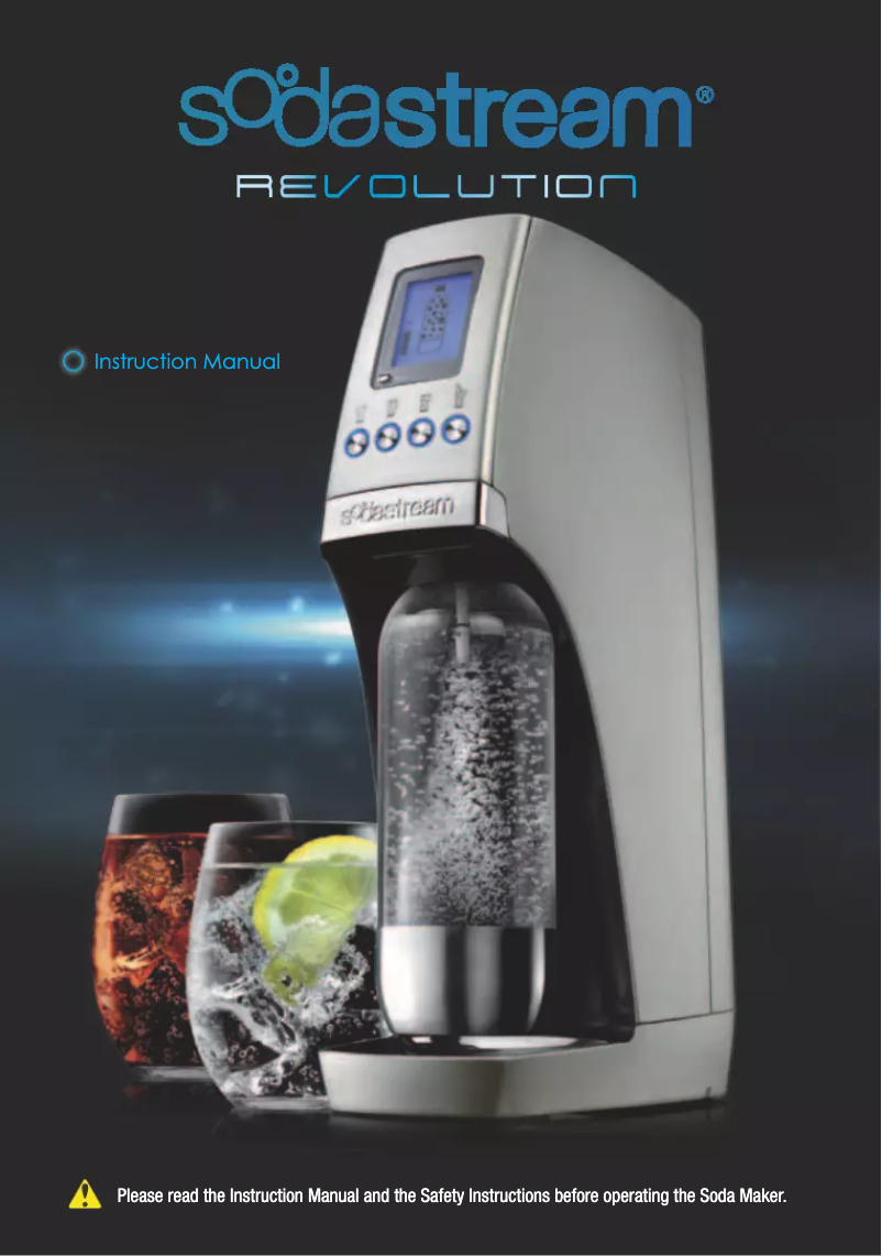 Page n°1 - Manuel utilisateur SodaStream Revolution
