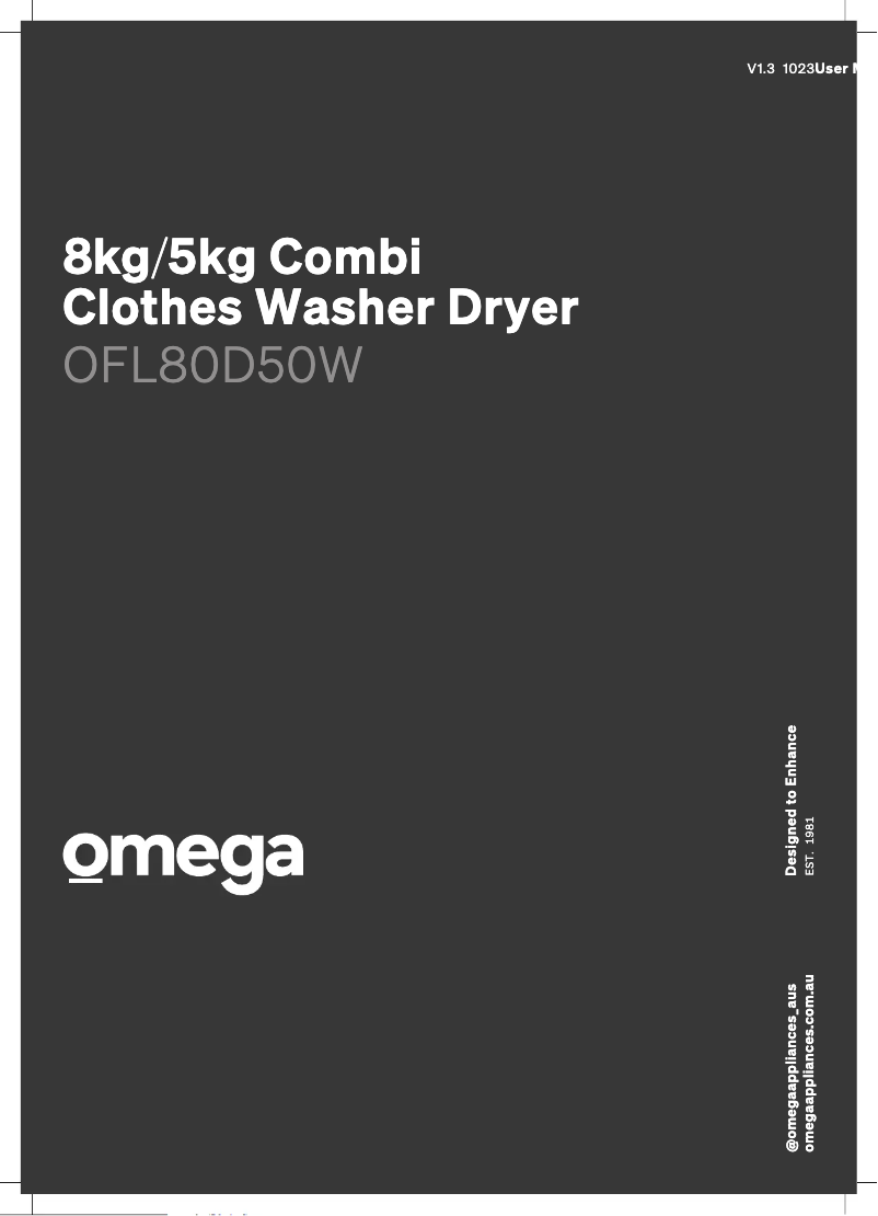 Image de la première page du manuel de l'appareil OFL80D50W