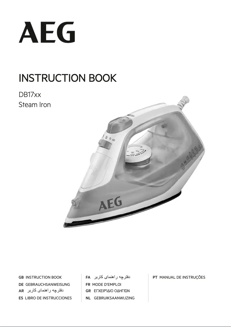 Página 1 del manual Manual de usuario AEG DB1740