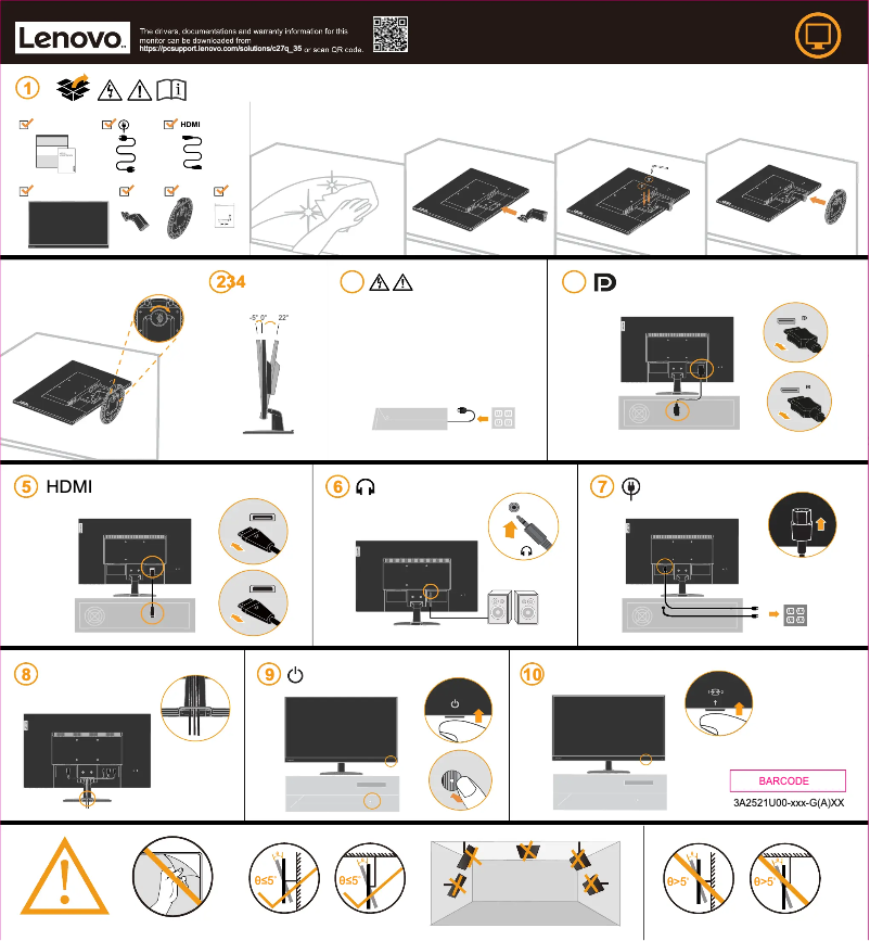 Image de la première page du manuel de l'appareil C27q-35