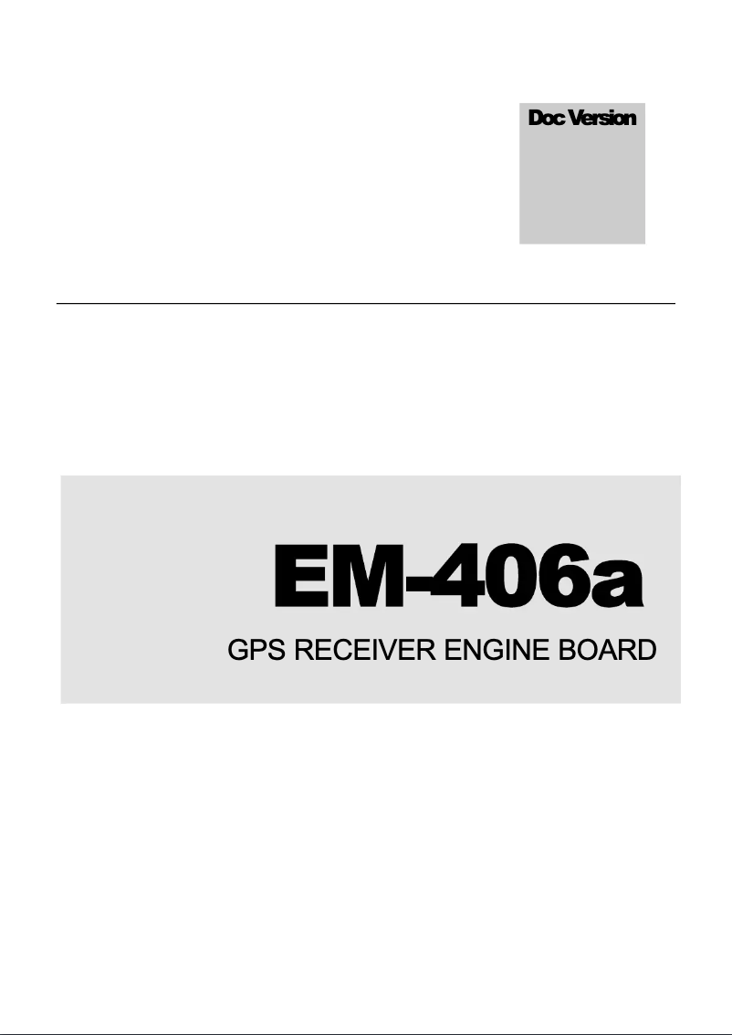 Page 1 de la notice Manuel utilisateur Tragant EM-406A