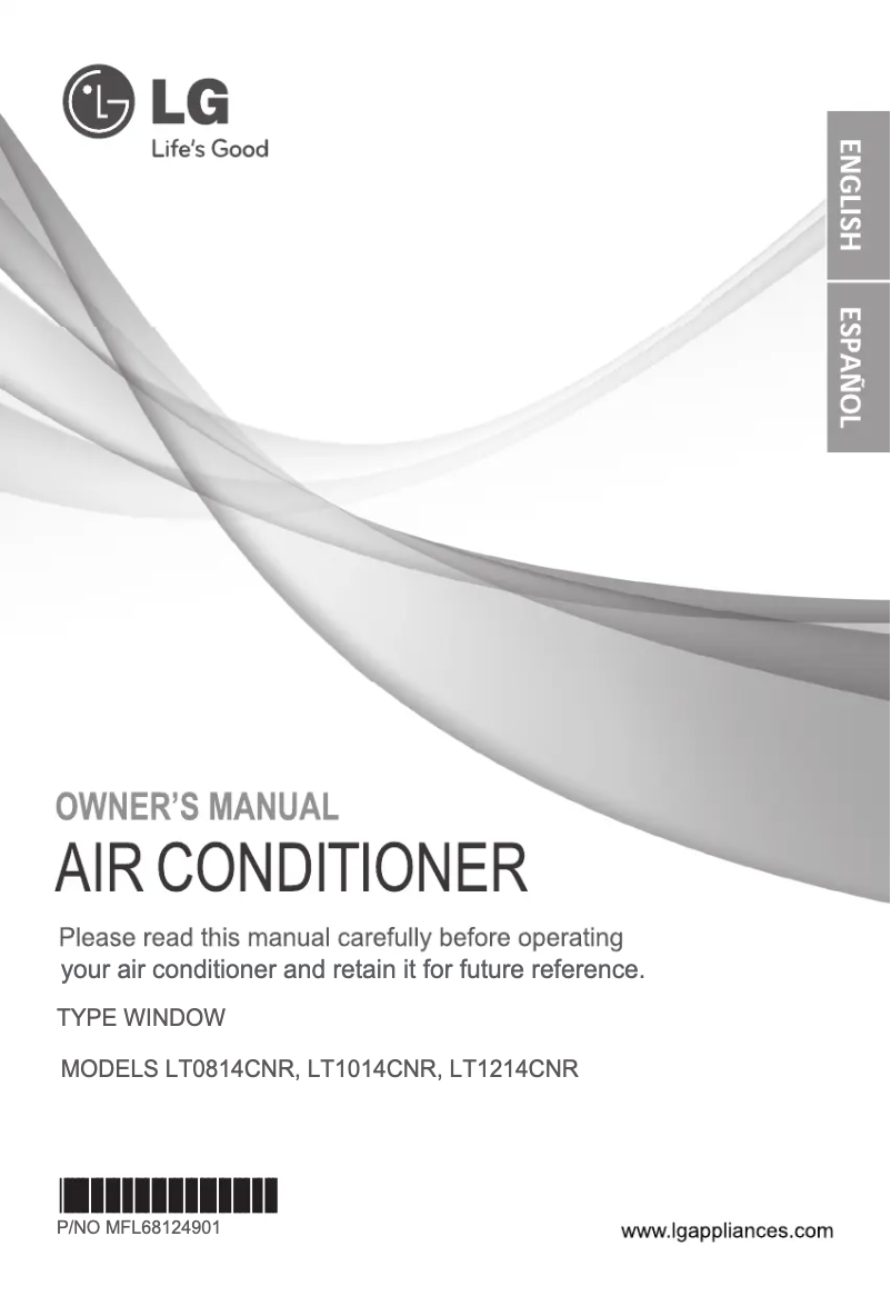 Page 1 de la notice Manuel utilisateur LG LT0814CNR