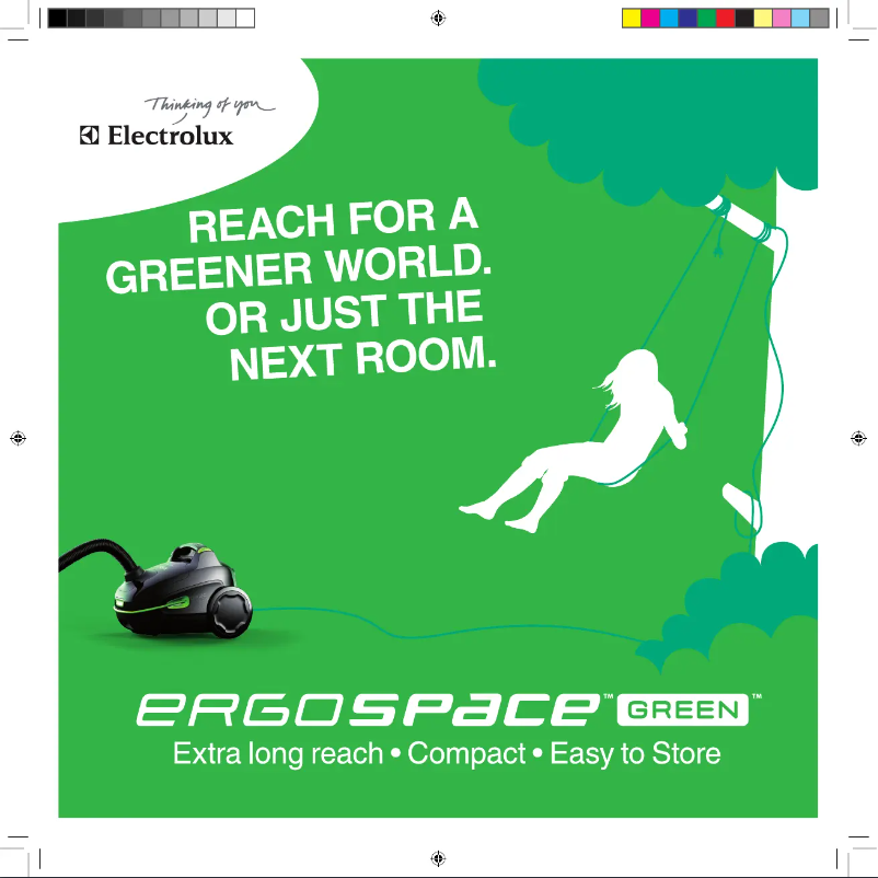 Page 1 de la notice Manuel utilisateur Electrolux ZEG301